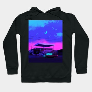 Neon night Hoodie